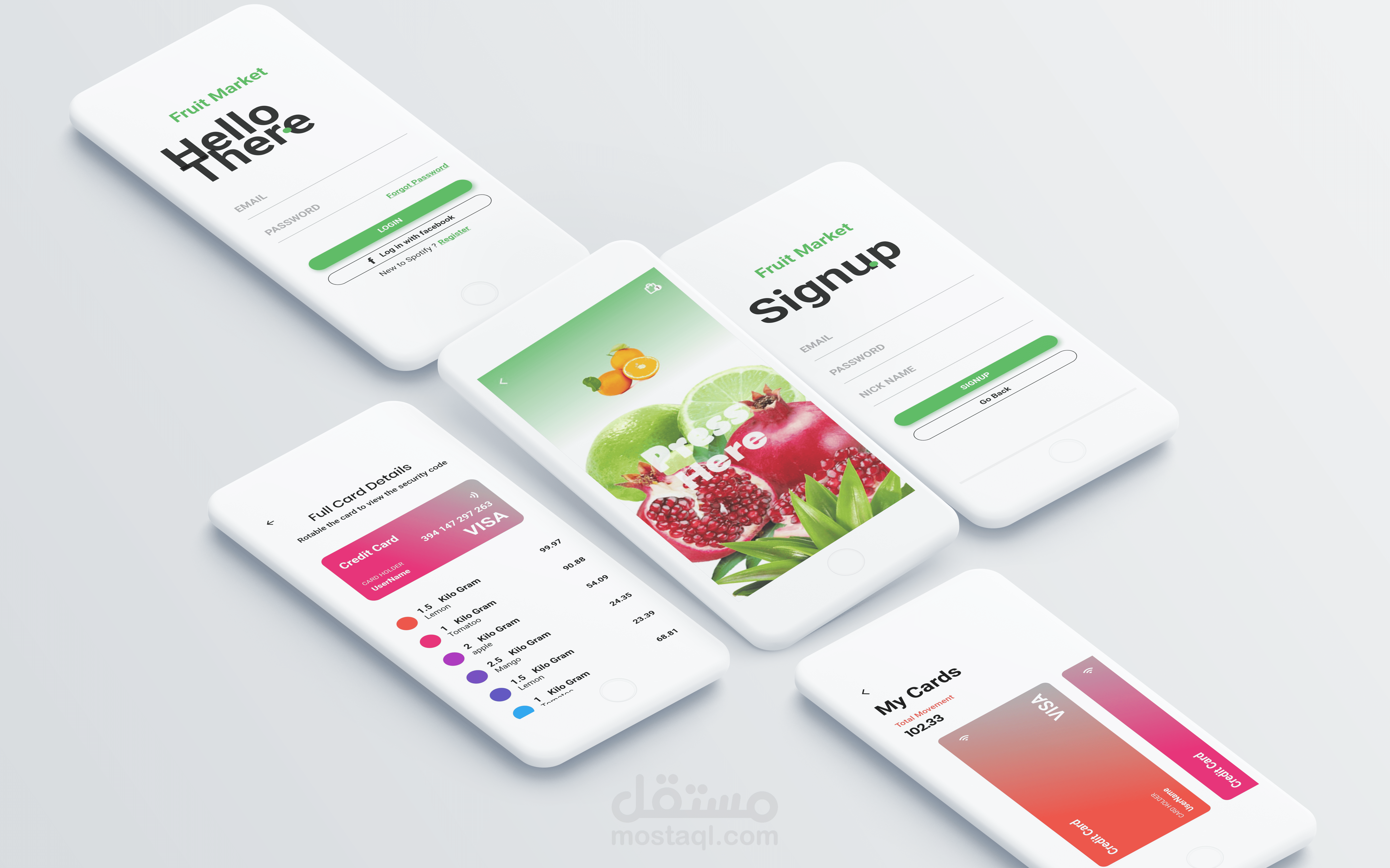 fruit and vegetable store - Shop Delivery Application