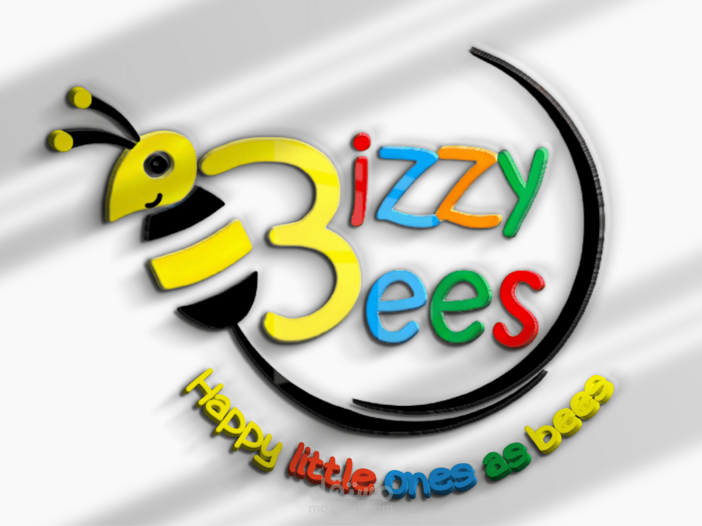 تصميم لوجو و هوية تجارية لخحضانة خاصة- logo and brand identity design for daycare