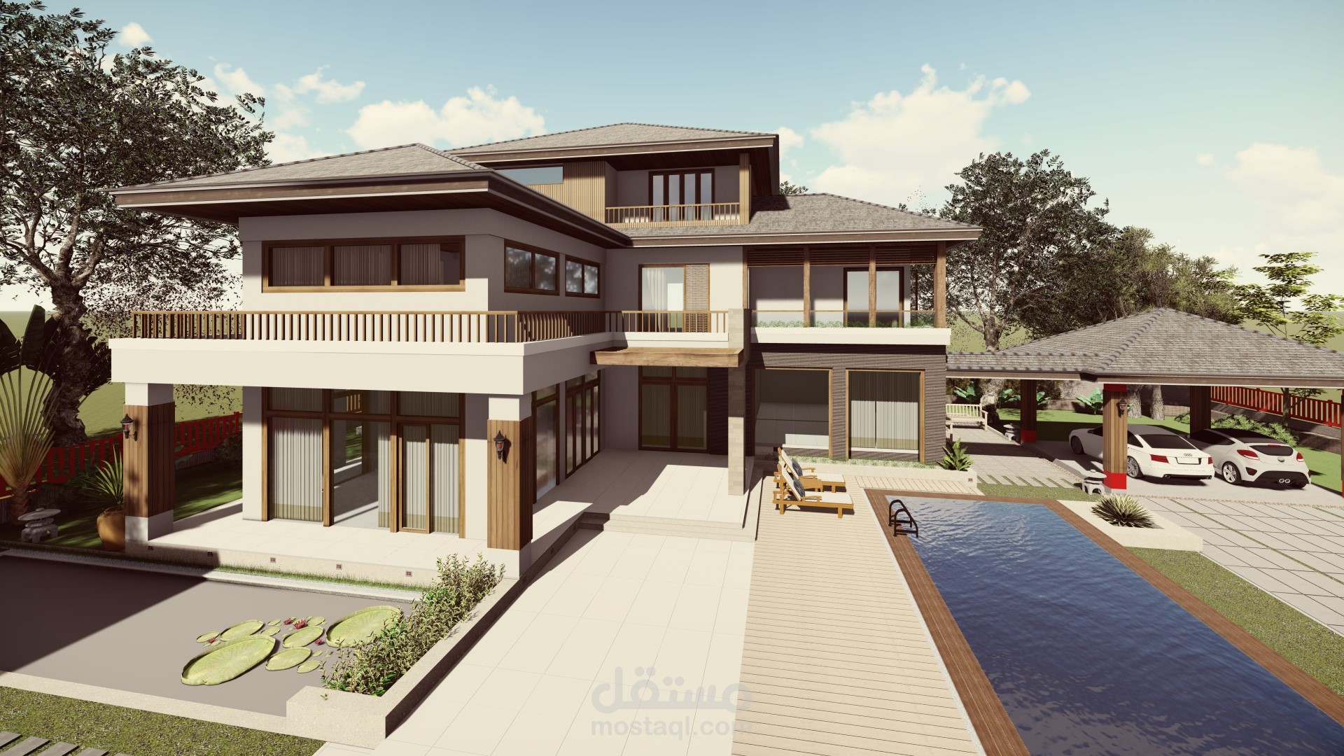 villa render