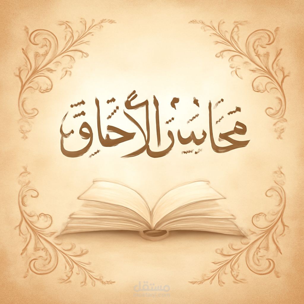 مقال عن محاسن الأخلاق