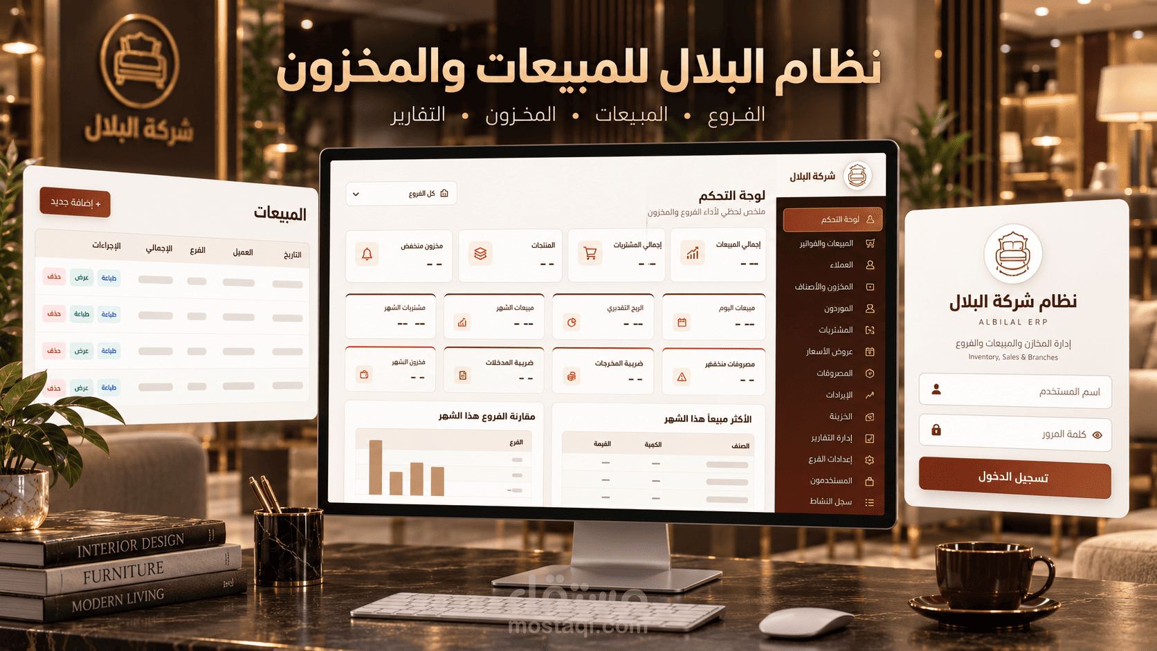 نظام البلال المتكامل للمبيعات والمخزون والفروع