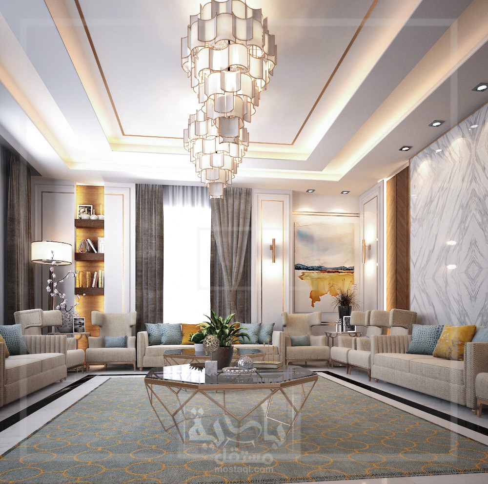 تصميم contemporary لفيلا بالامارات