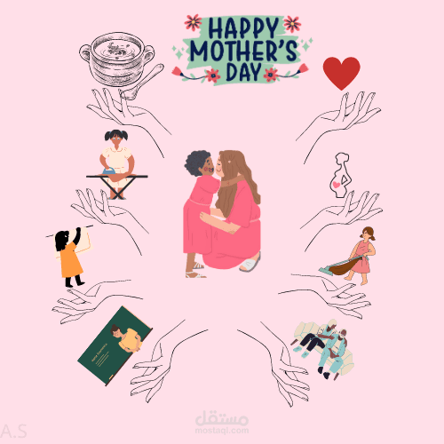 لوجو يوم الأم