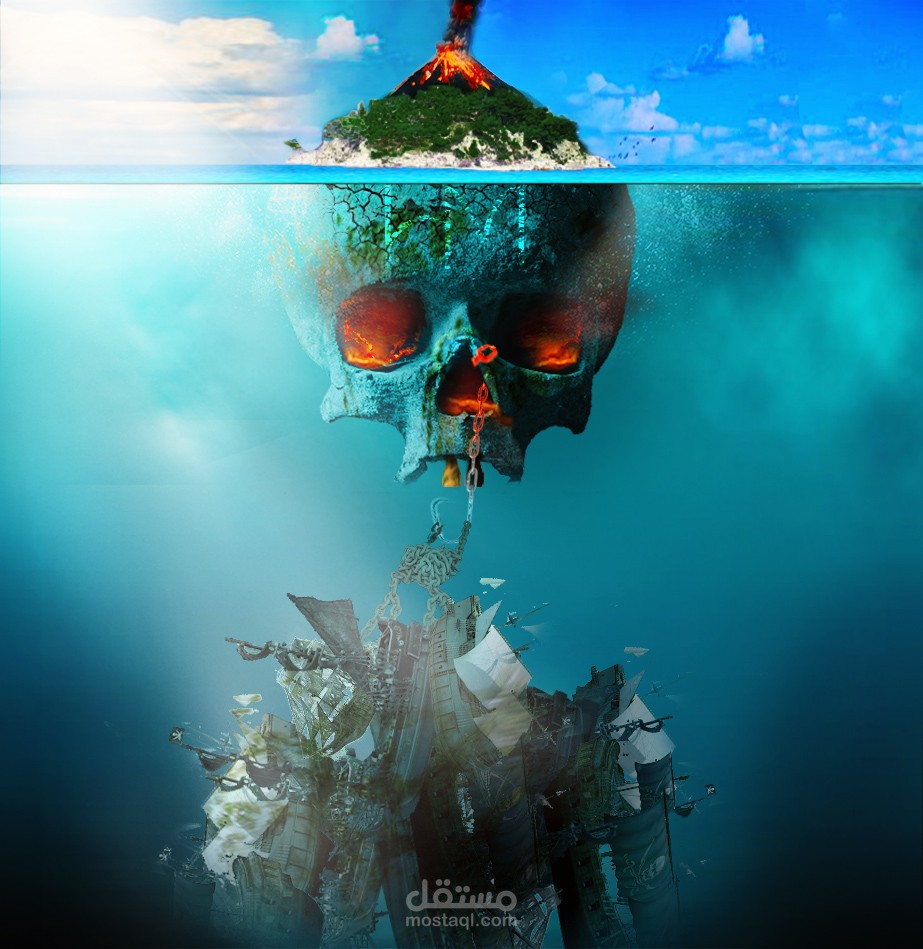 بوستر فانتازيا لجزيرة الموت