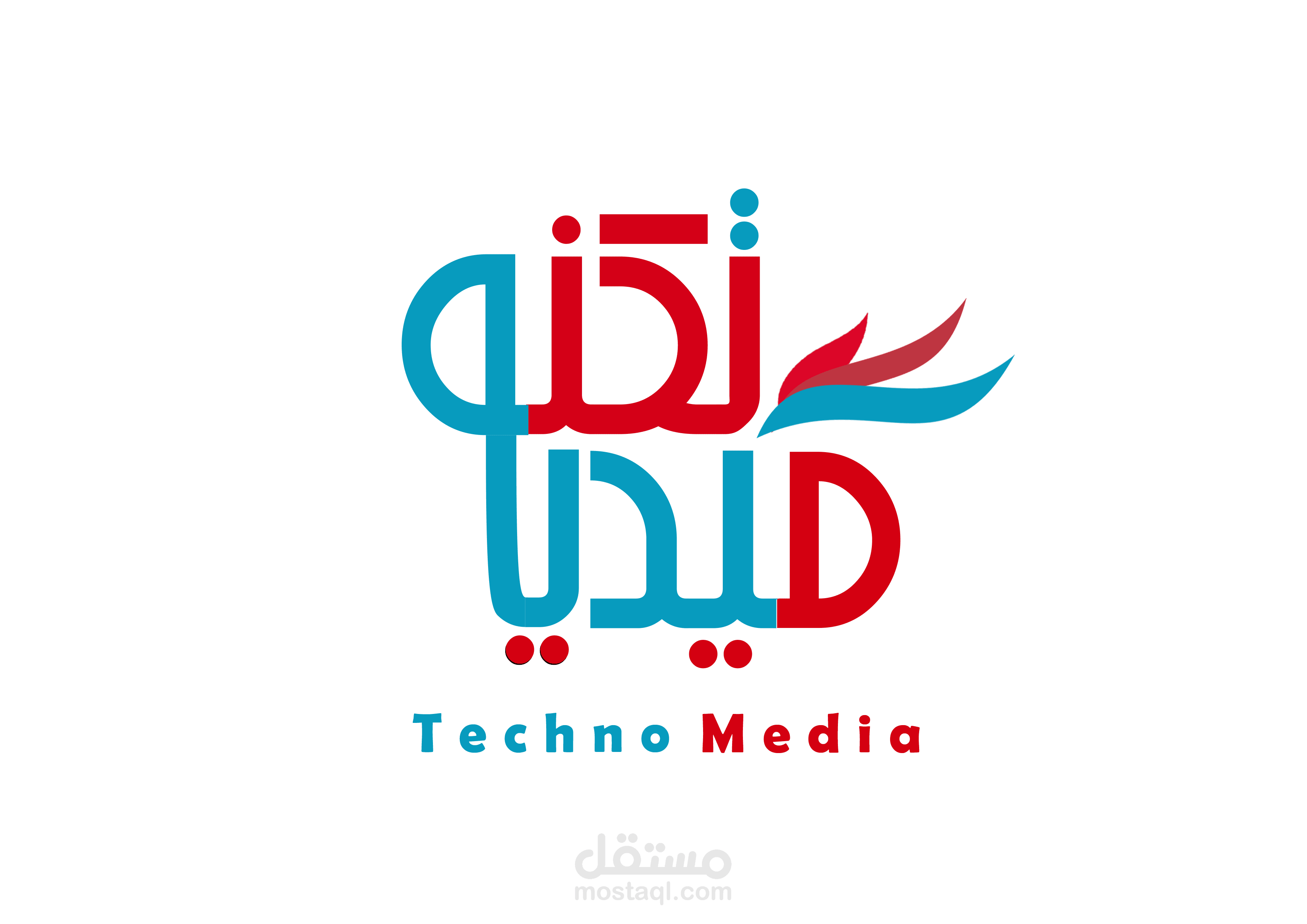 تصميم شعار وهوية تكنوميديا