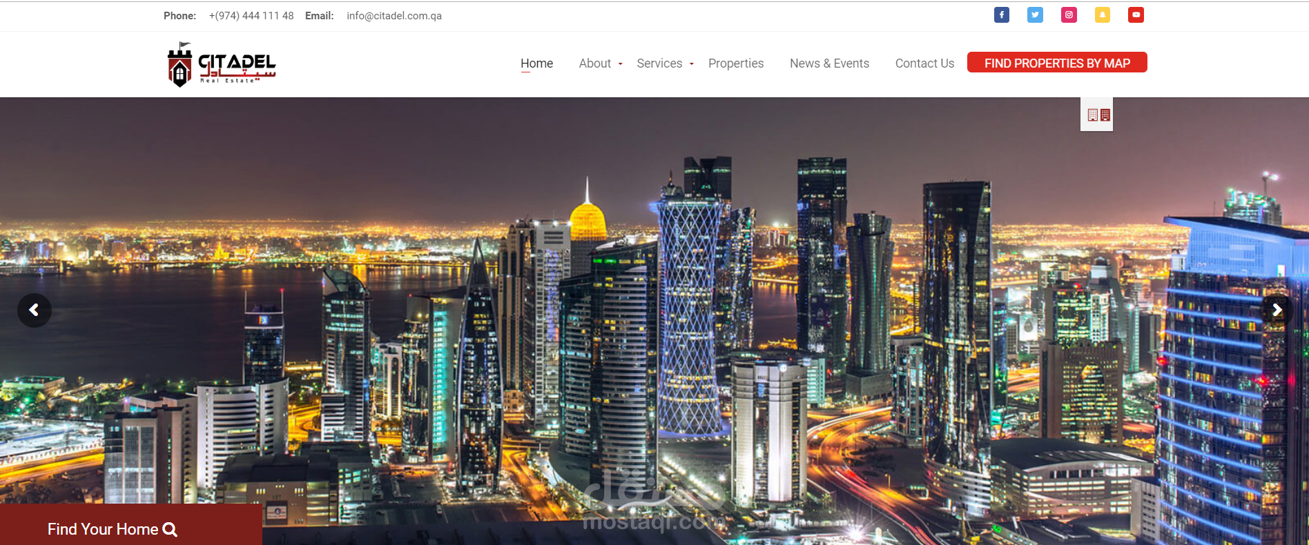 Citadel - A Real-State Site