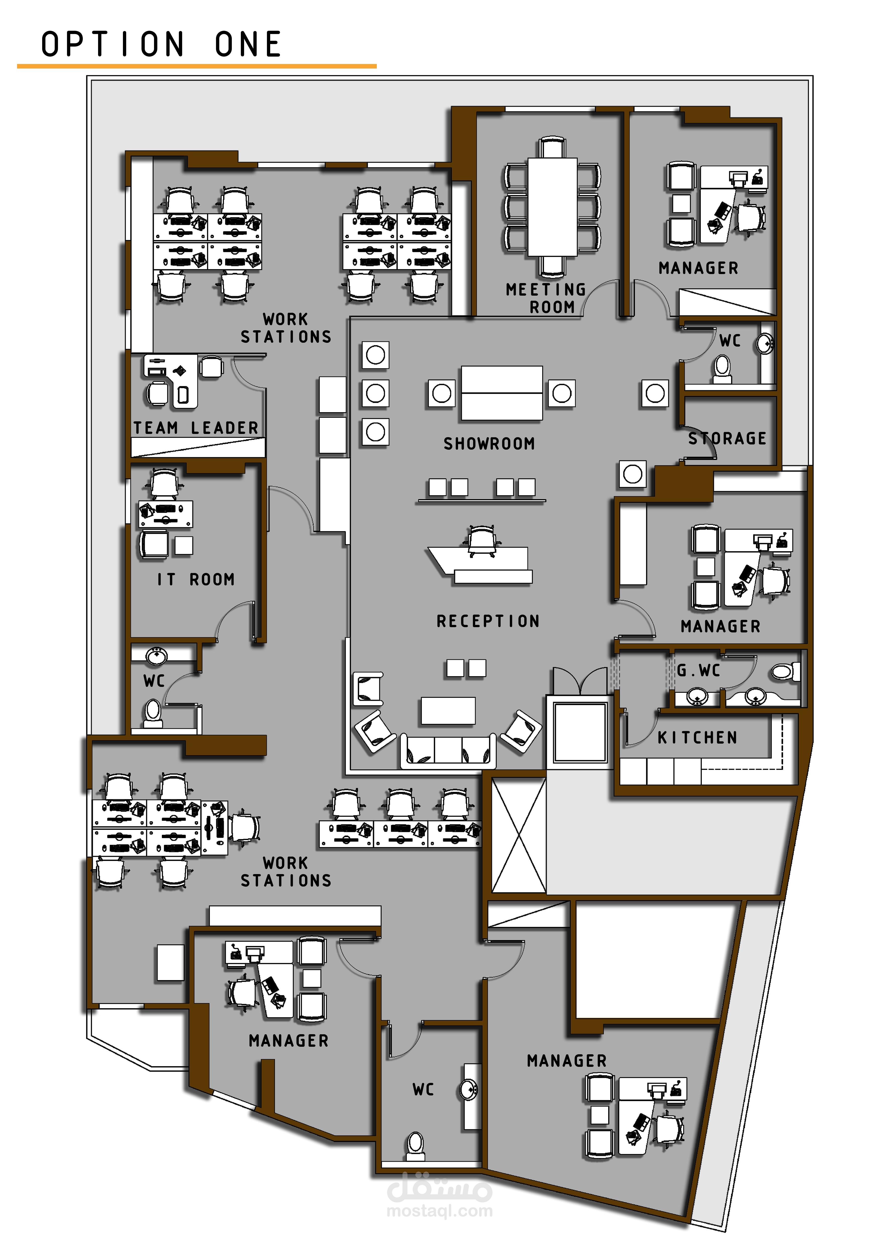 مقترحات معماريه -شركه خاصه