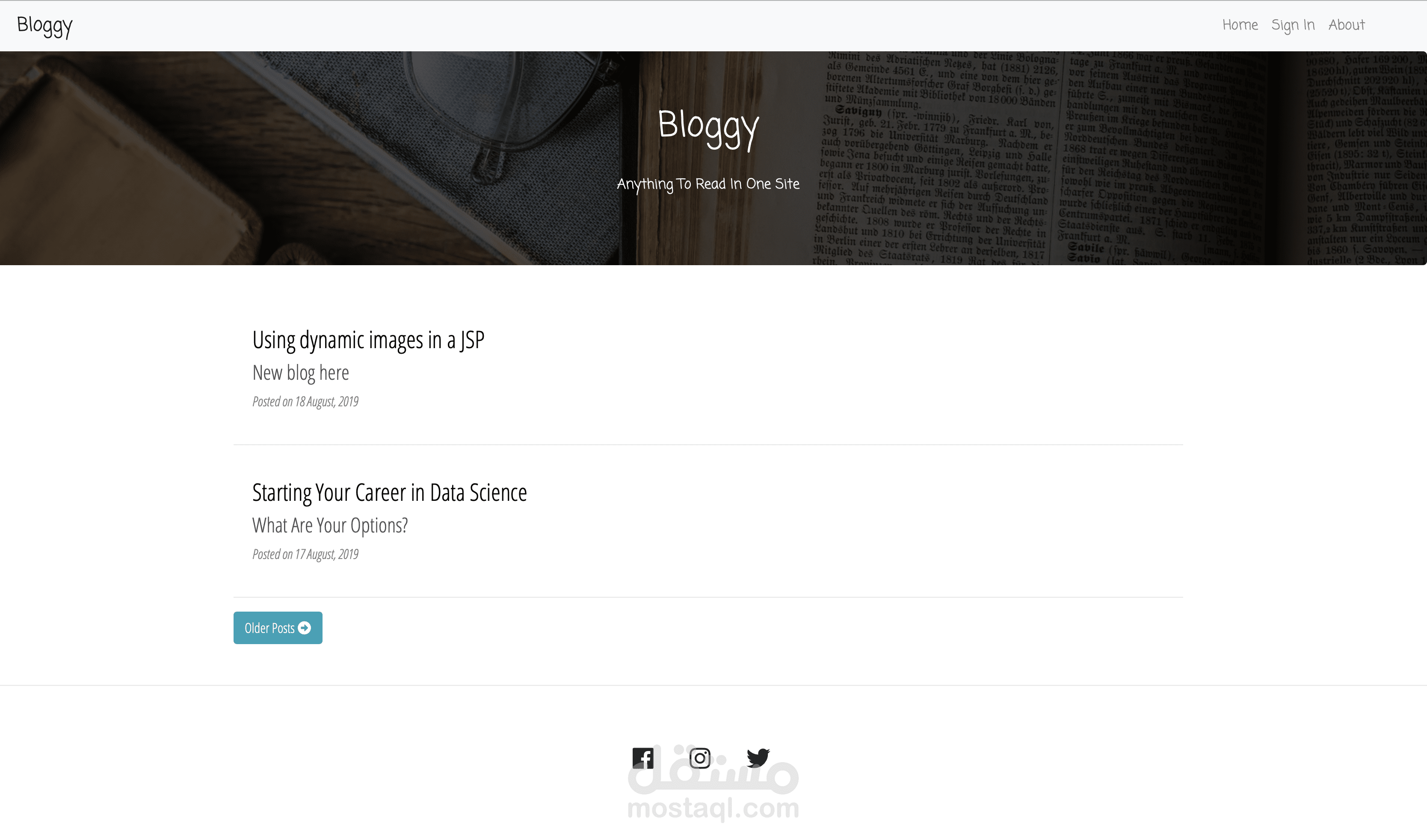 Bloggy