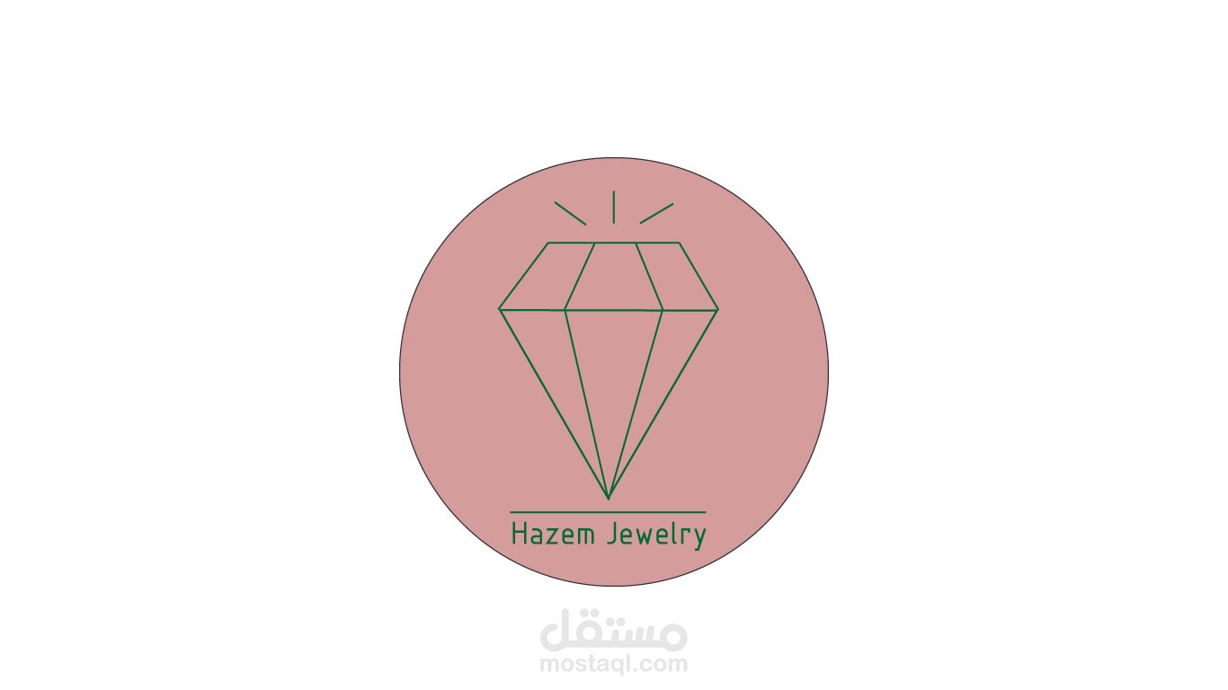 تصميم شعار احترافي لمتجر مجوهرات