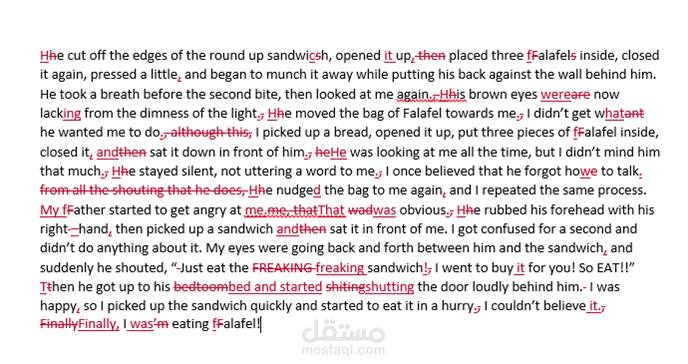 تدقيق لغوي وتحرير Editing and Proofreading