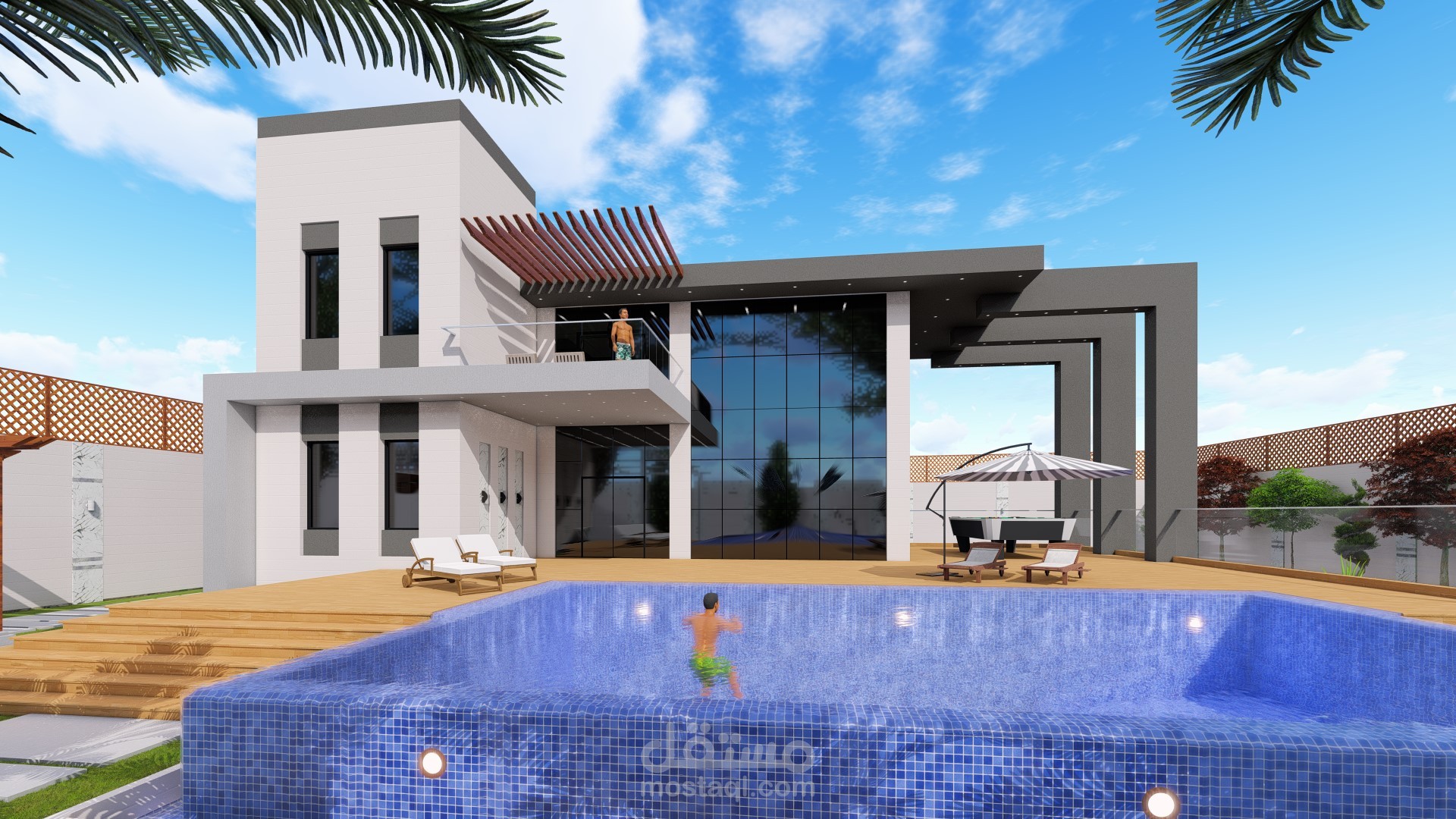 تصميم شاليه سياحي