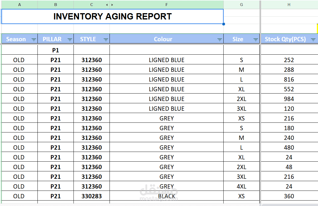 ادخال البيانات