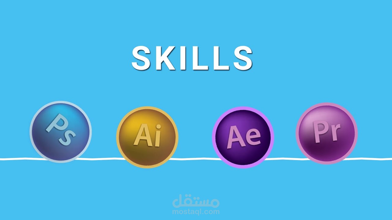 موشن جرافيك تعريفي بي كمصمم متعدد