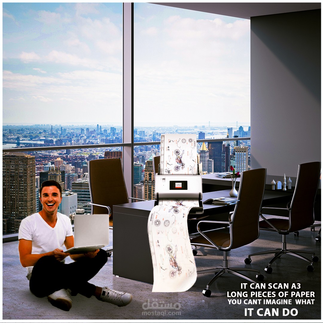 تصميم سوشل ميديا لمطنة طباعة