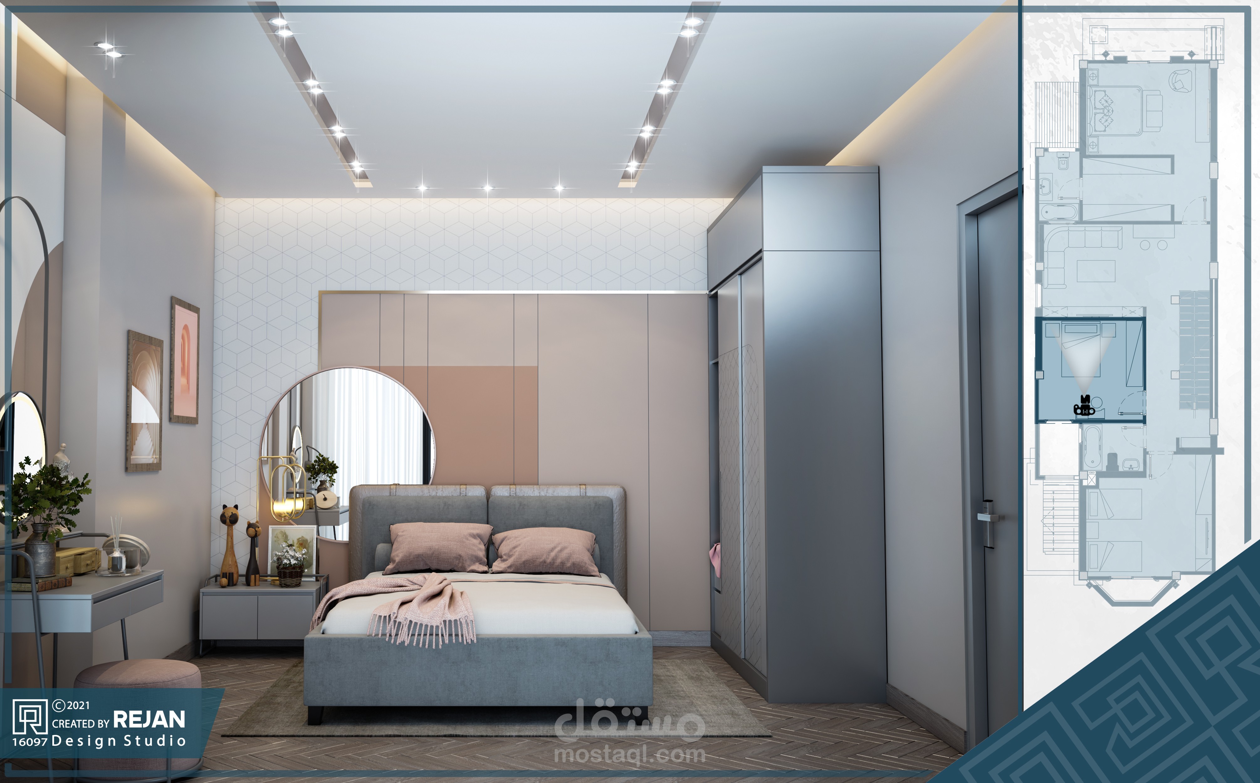 تصميم غرفه بنت