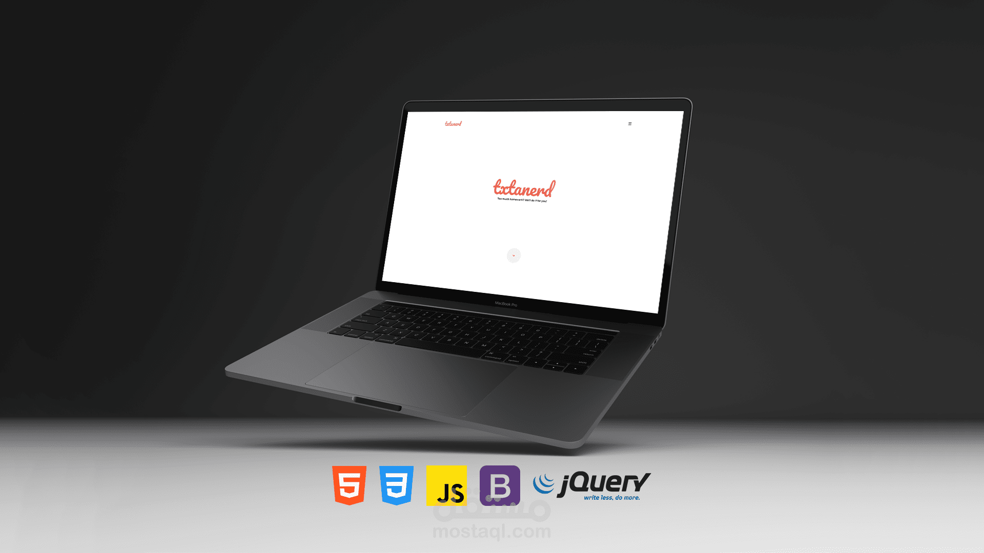 برمجة صفحة هبوط