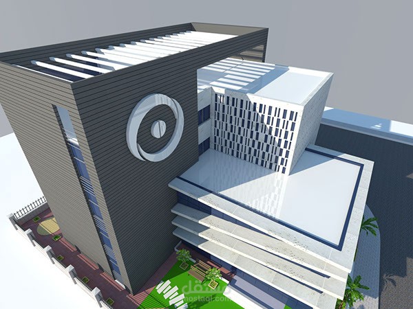تصميم معماري لمقر جمعية الوداد لتاهيل المجتمعي