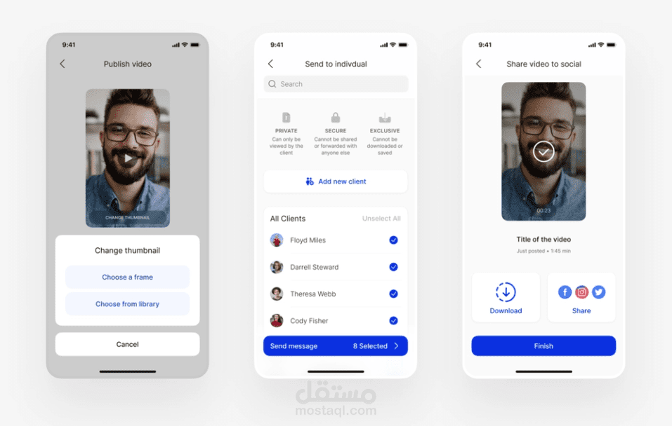 chat and social mobil app
