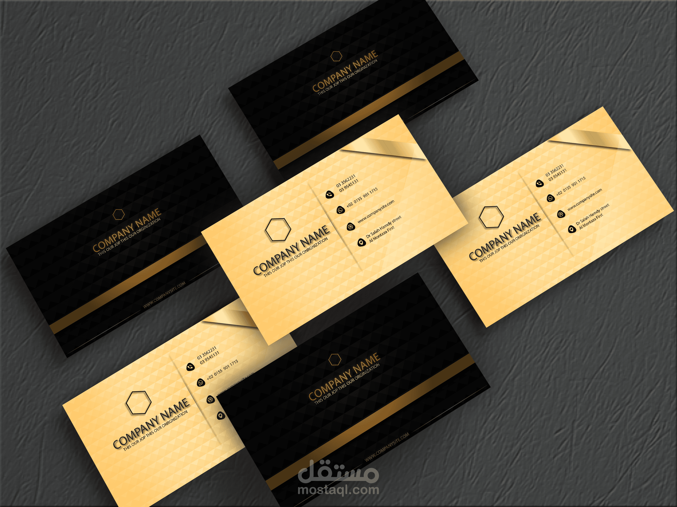 تصميم بزنيس كارد