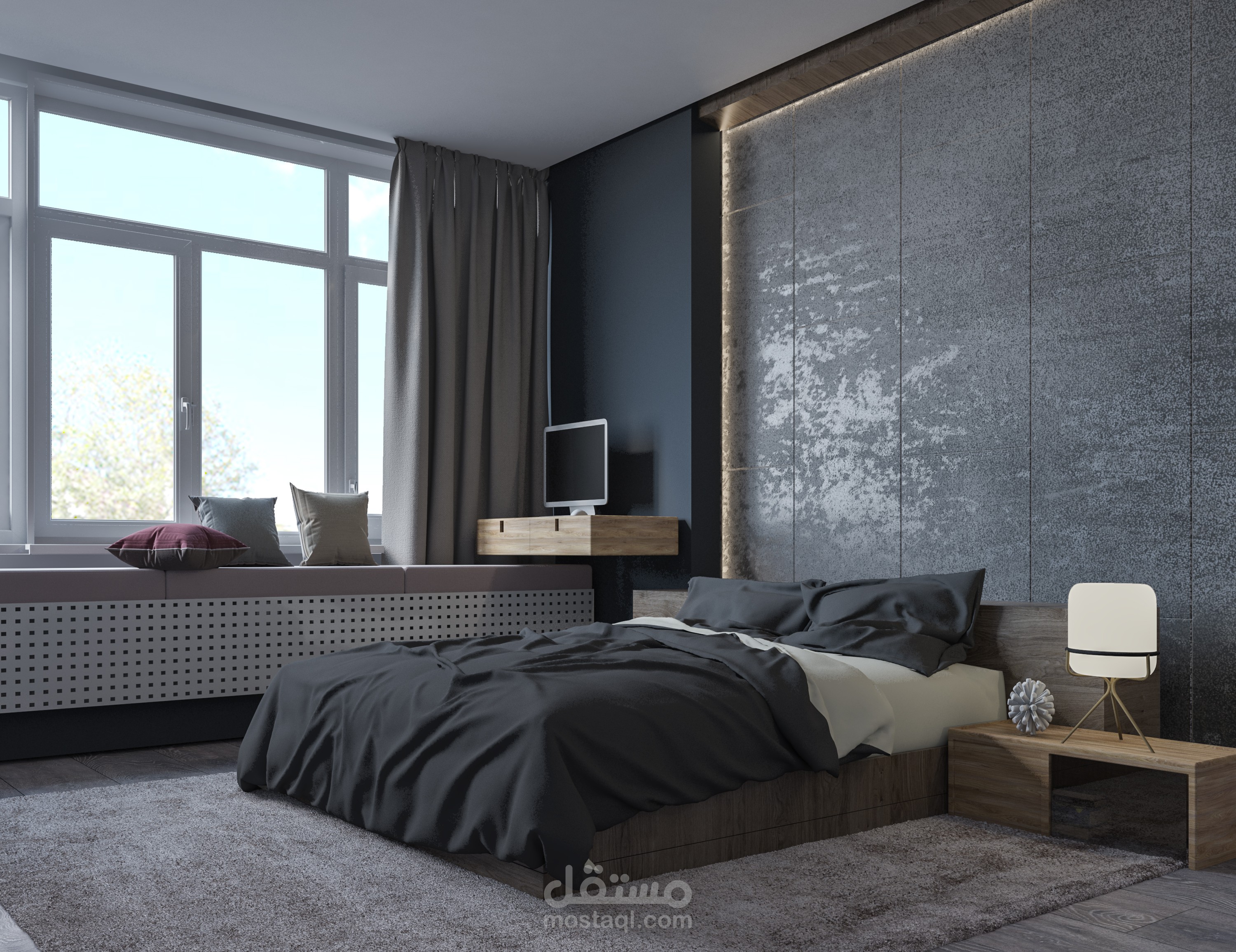 تصميم لغرفة نوم