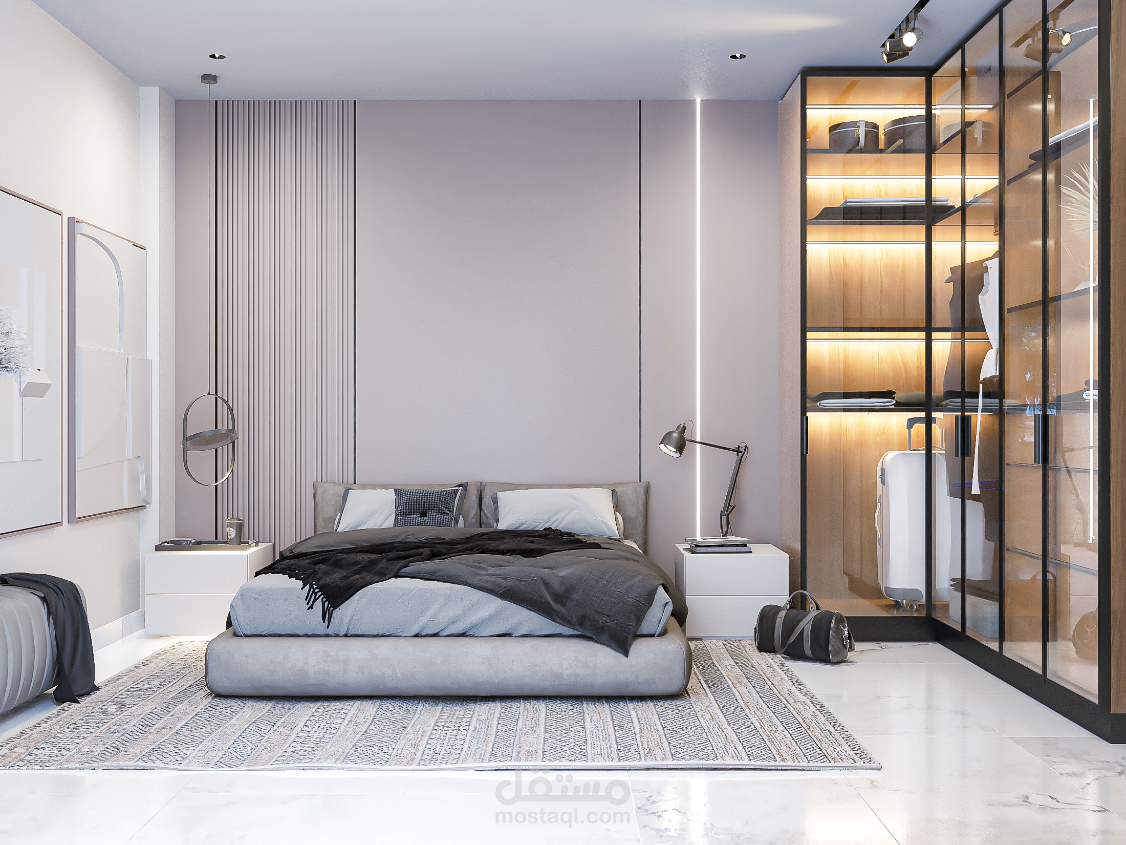 MODRN MASTER BEDROOM