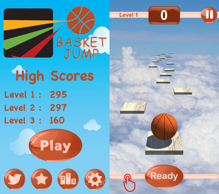 لعبة BasketBall jump