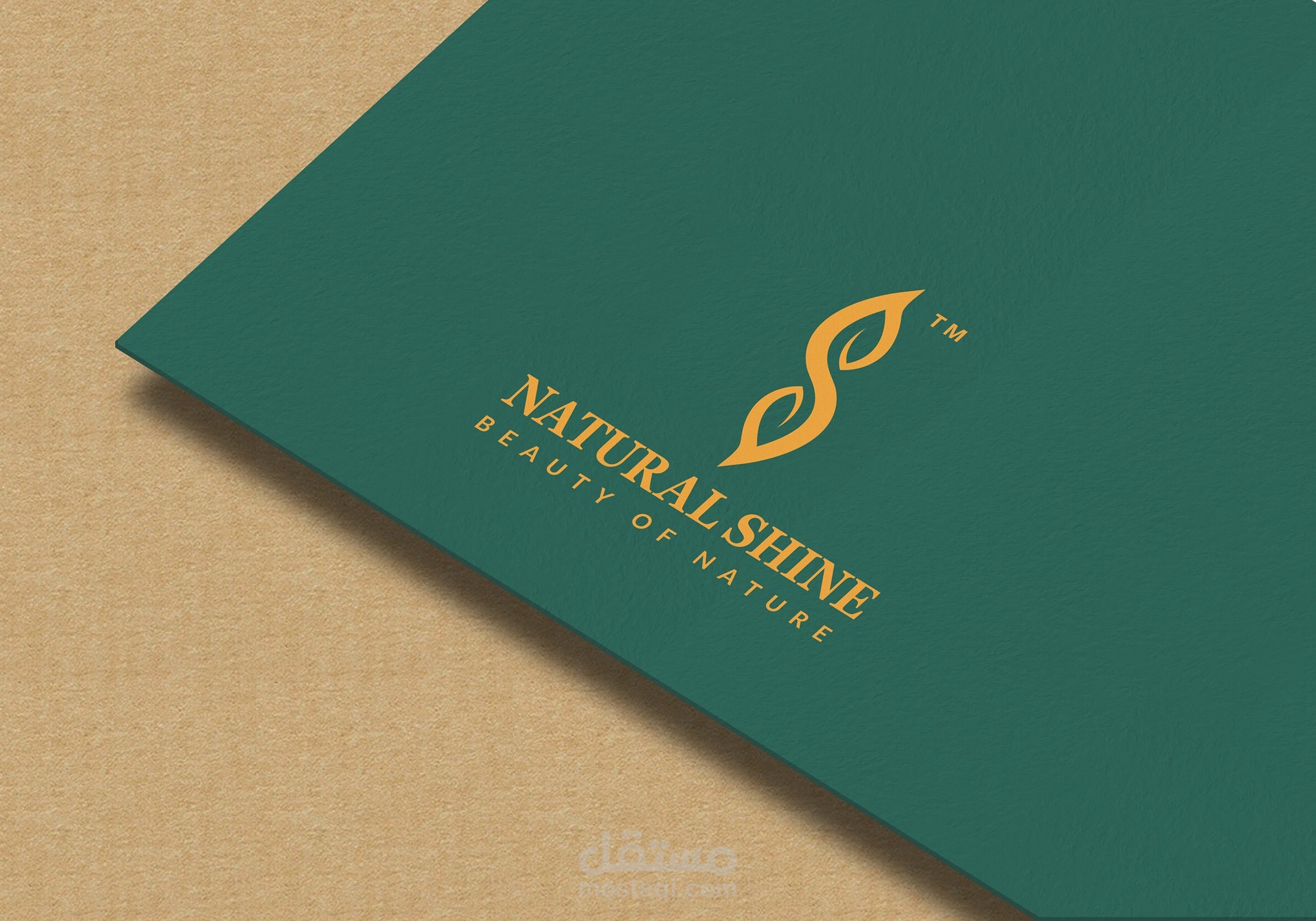 تصميم شعار " NATURAL SHINE "