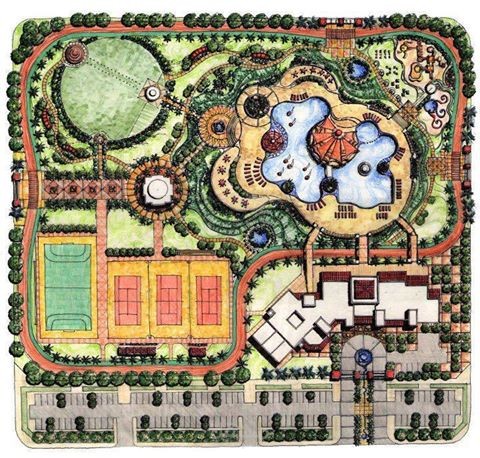 تصميم نادي اجتماعي