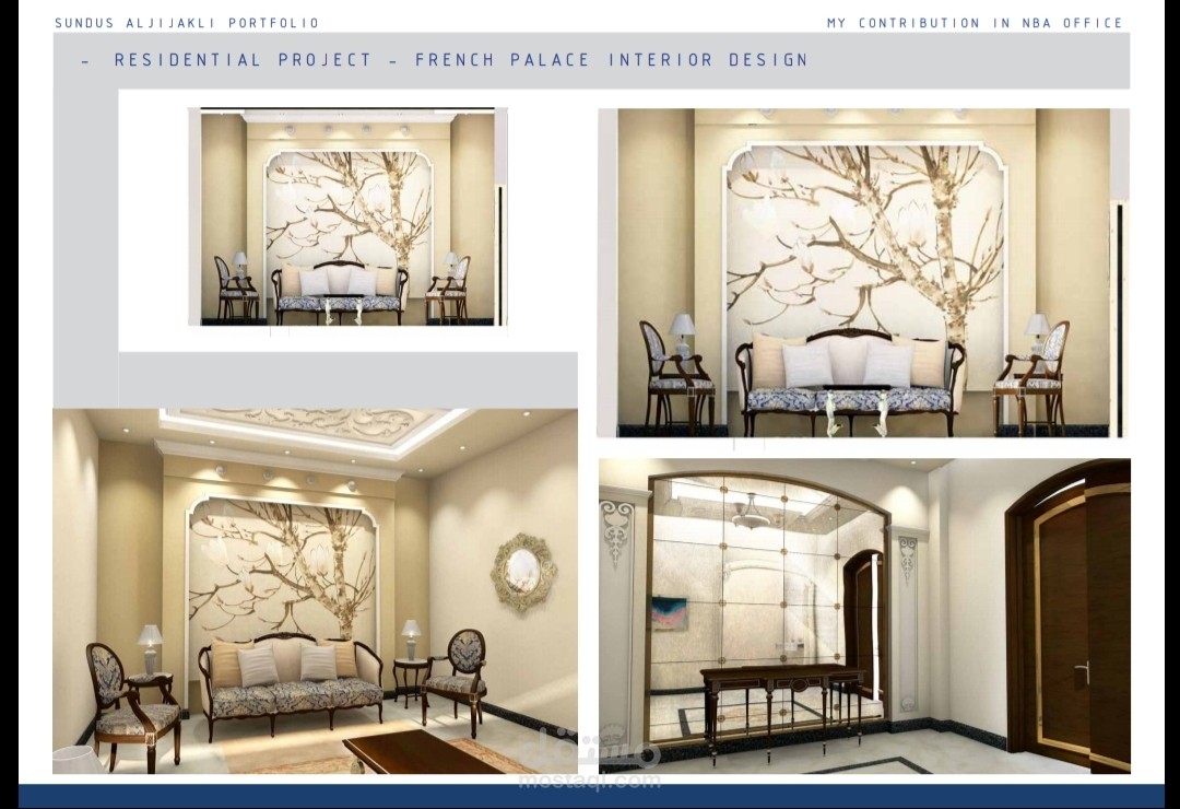 Residential Projects sample, French Palace Design