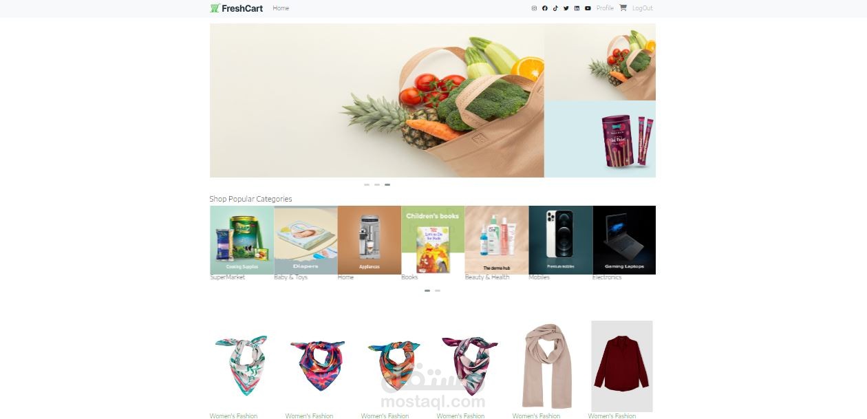 E-COMMERCE WEBSITE