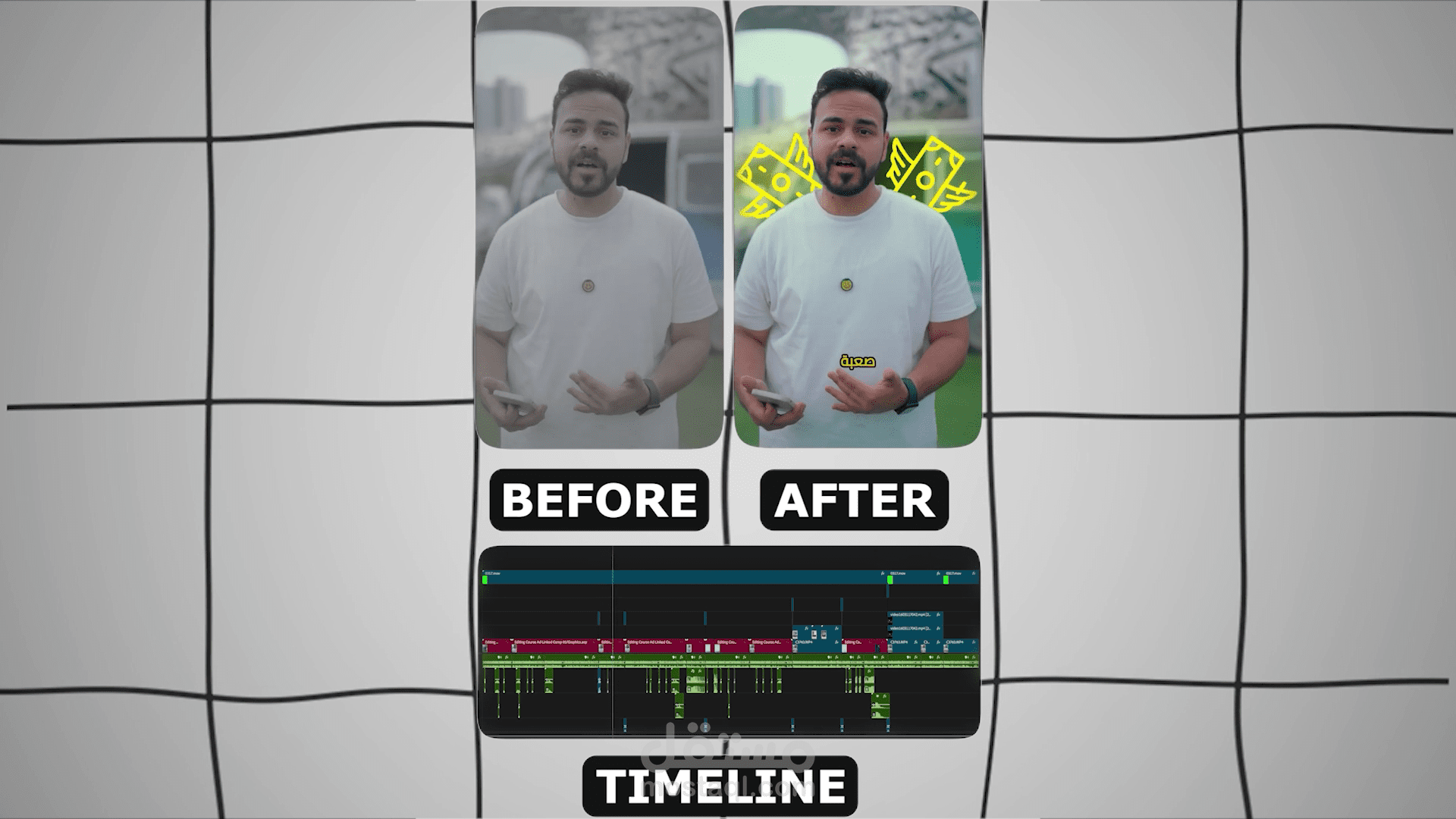 مونتاج ريل للسوشيال ميديا