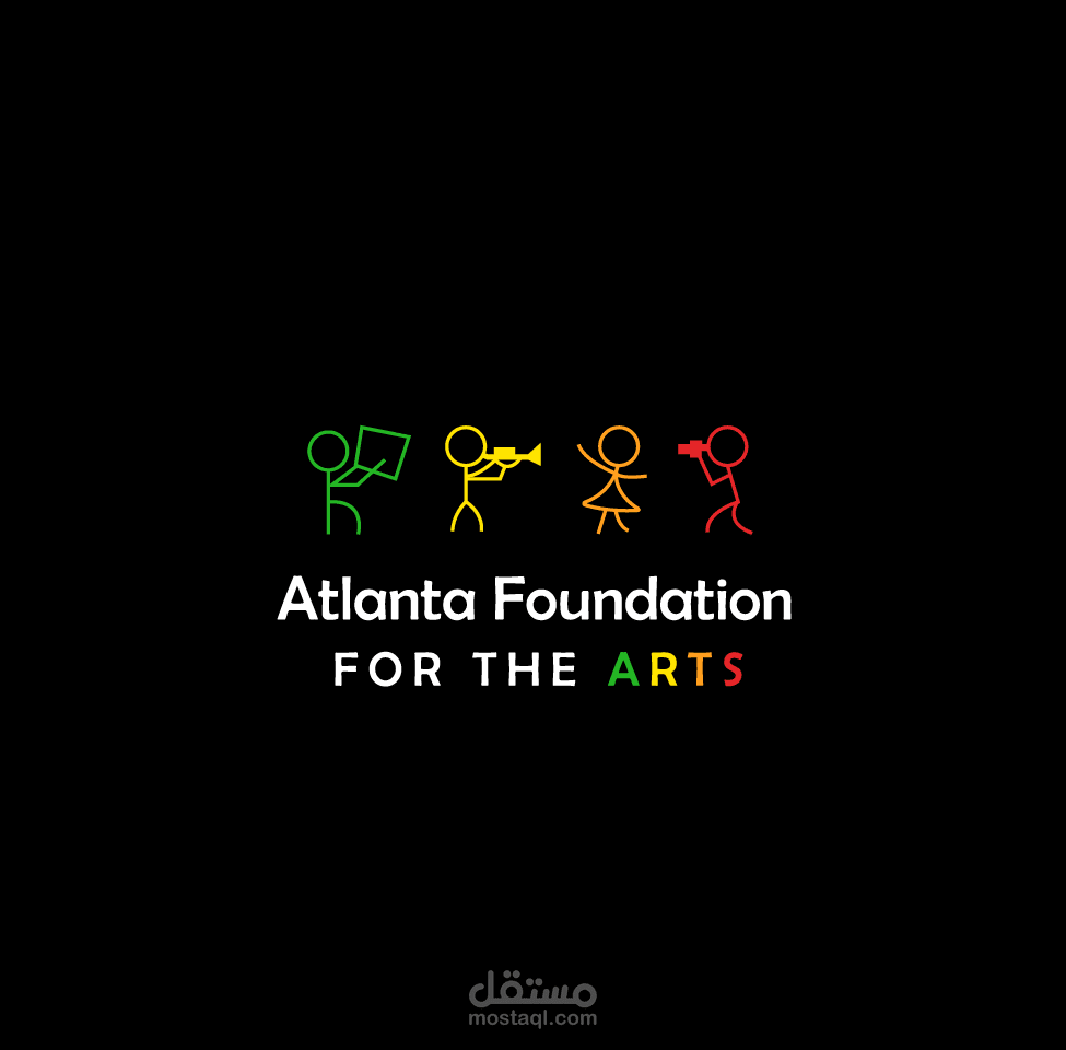 شعار لشركة فنون غير ربحية