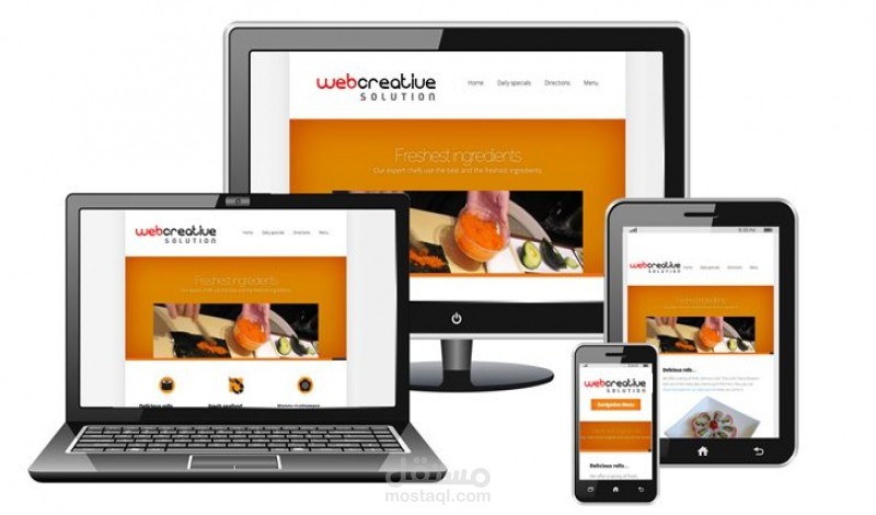 Responsive website design