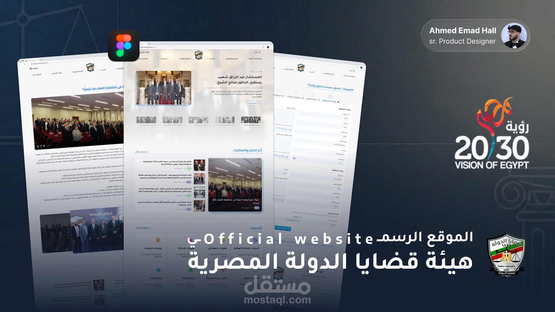 الموقع الرسمي لهيئة قضايا الدولة