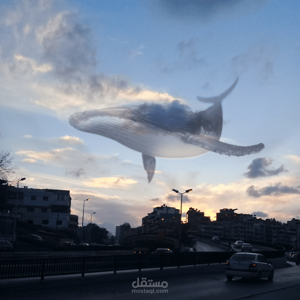 دمج صور على فوتوشوب
