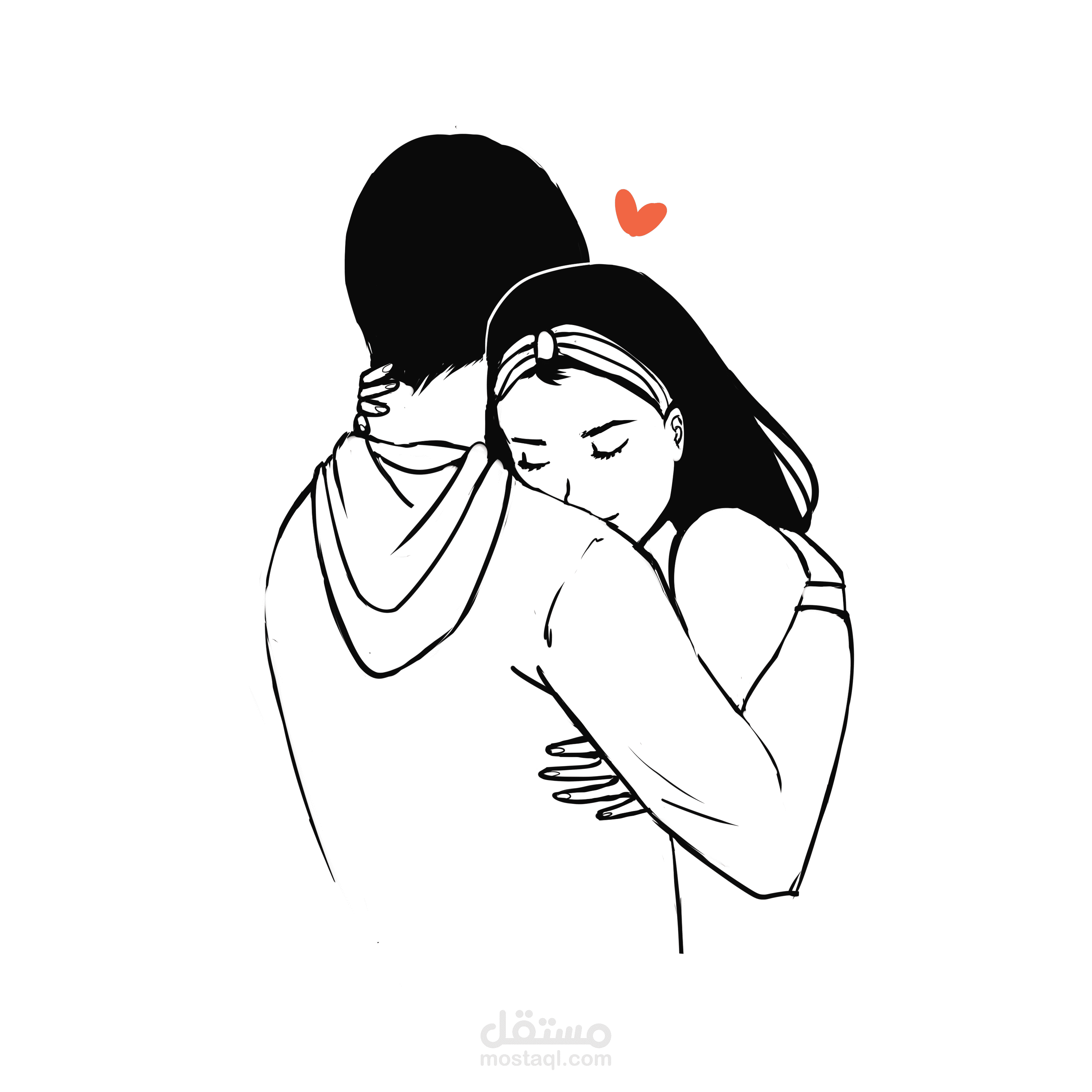 تصميم بمناسبة الفالنتاين .