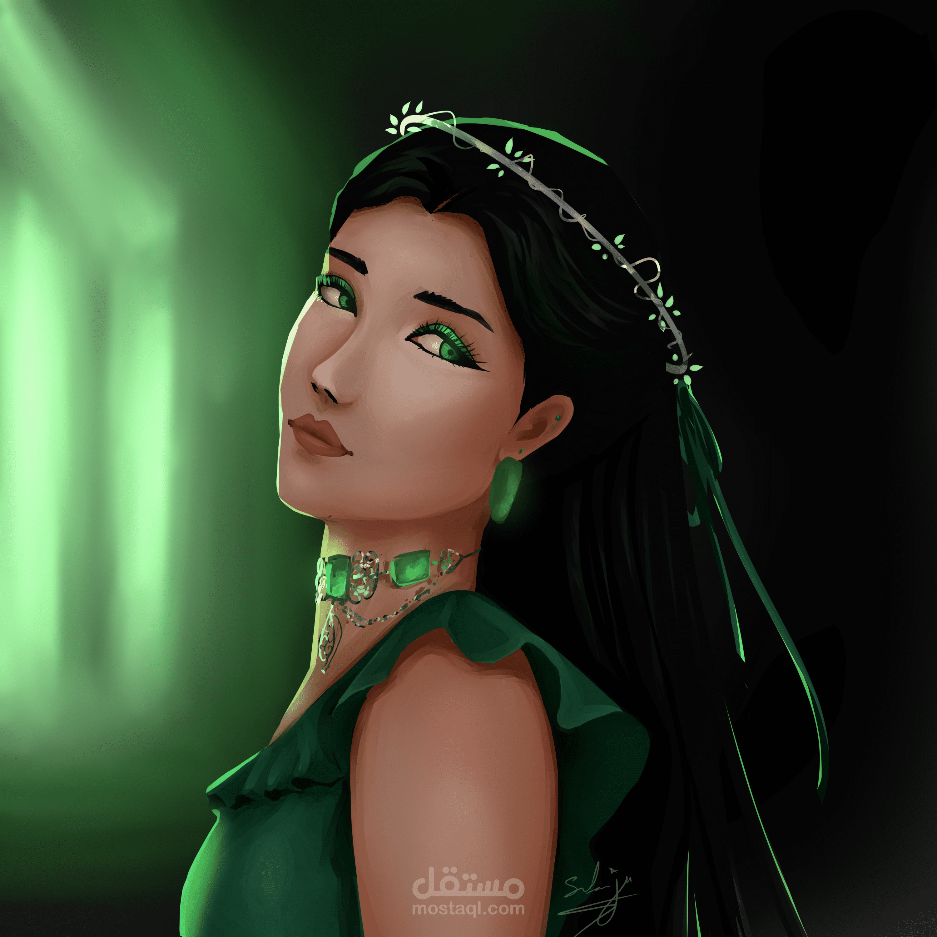 Ina - رسمة ديجيتال