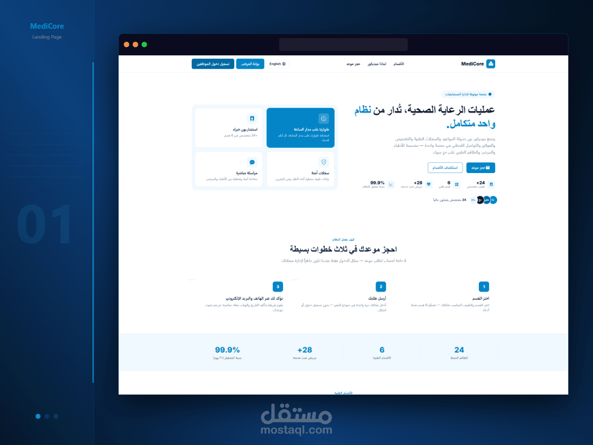نظام ادارة المستفشيات