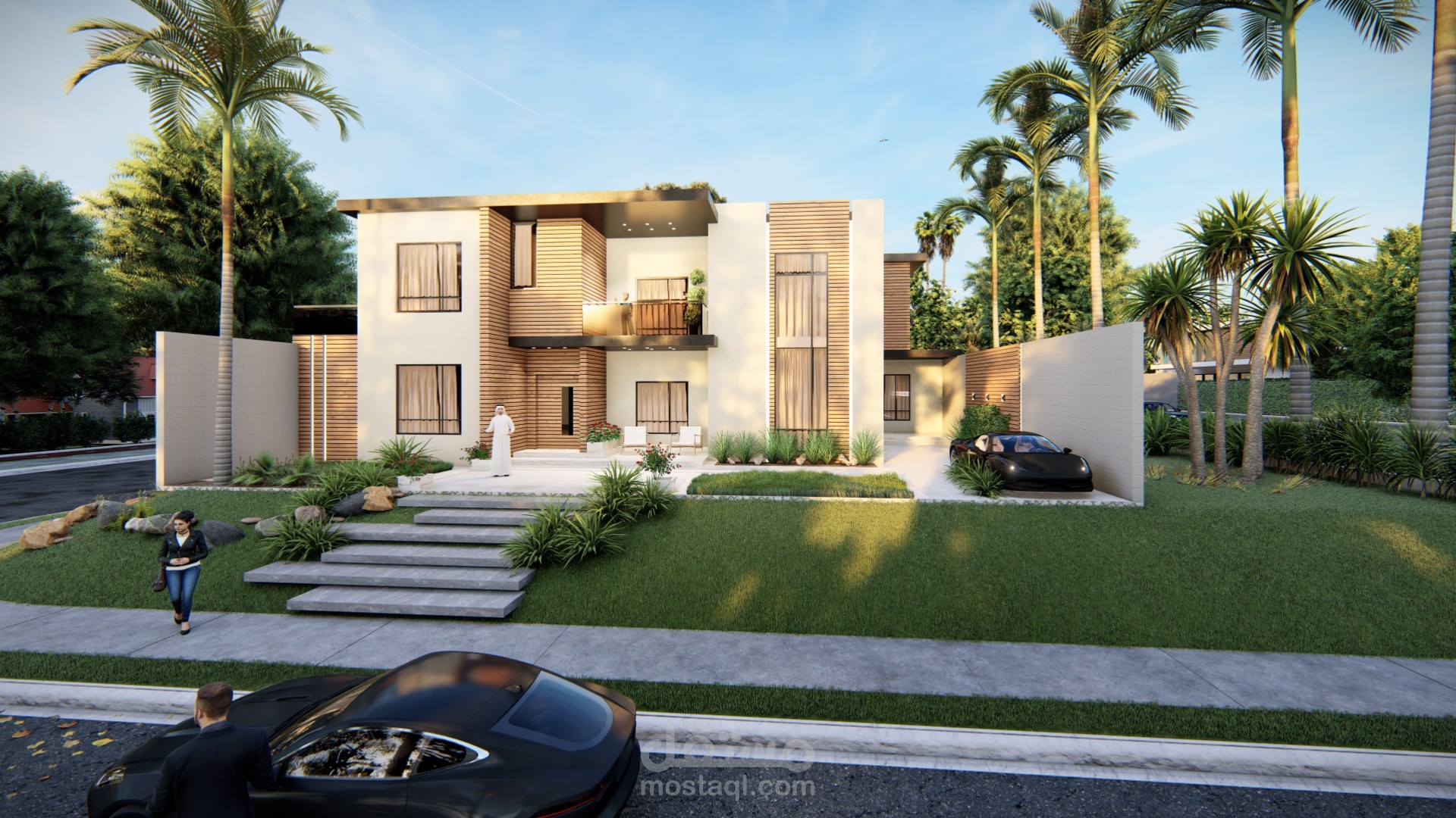Modern villa design