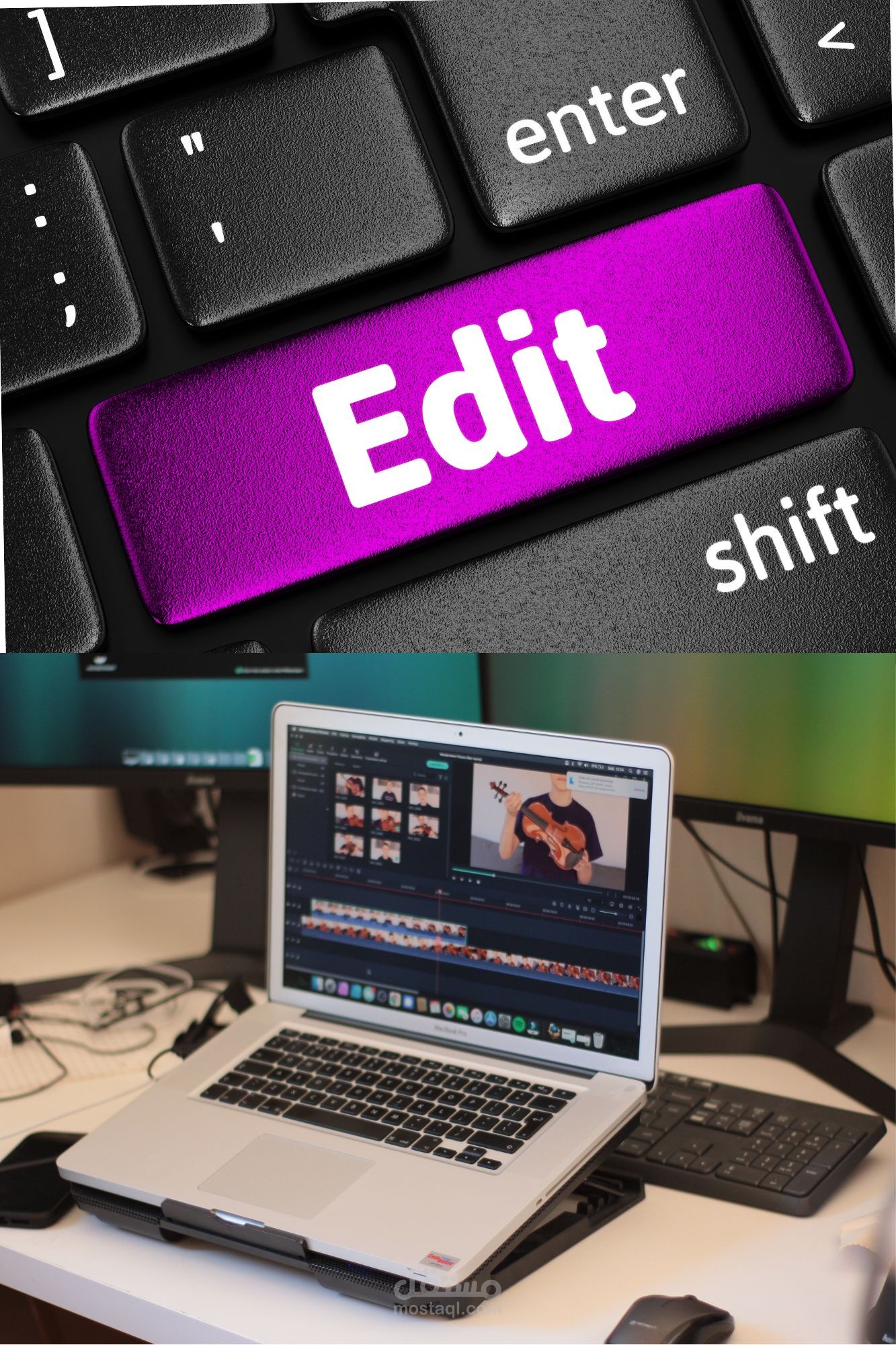 مونتاج فيديوهات باستخدام برنامج كامتازيا المدفوع