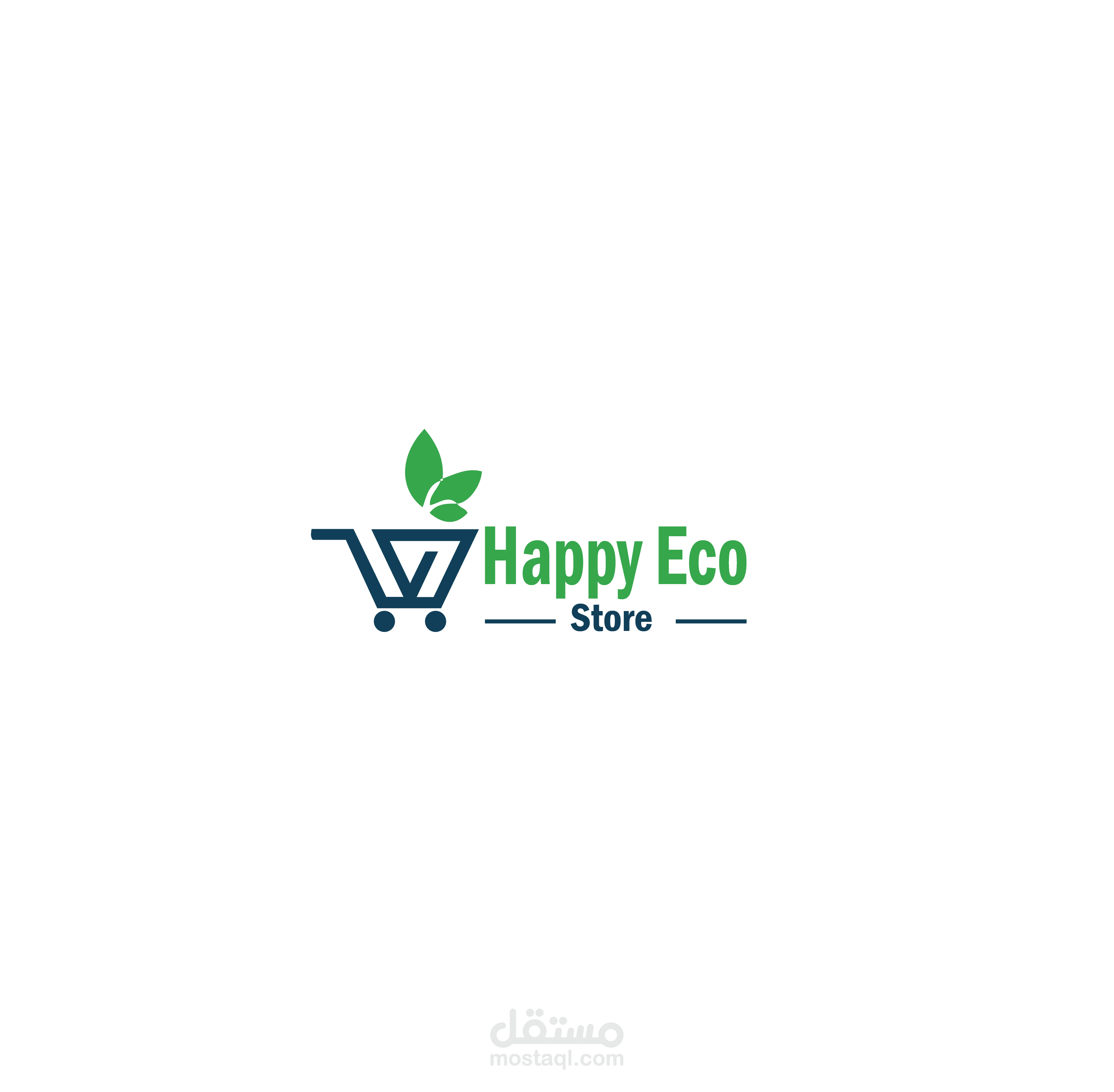 شعار متجر الكتروني   logo design