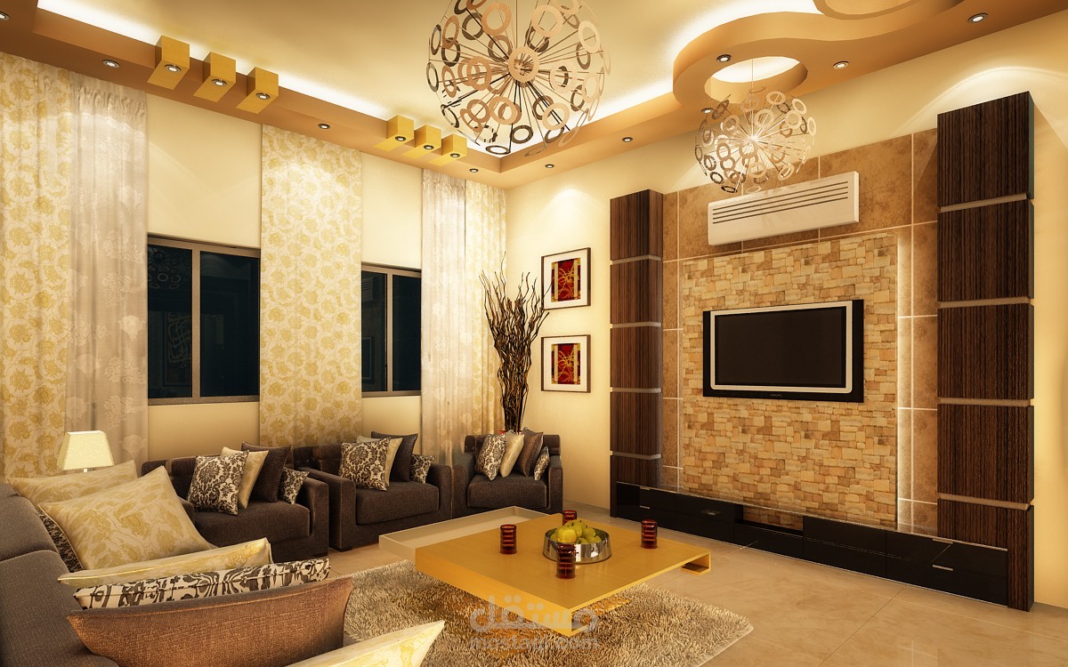 تصميم داخلي لمنزل