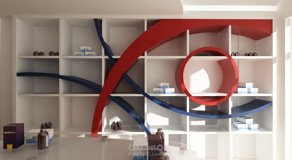 تصميم لصيدلية