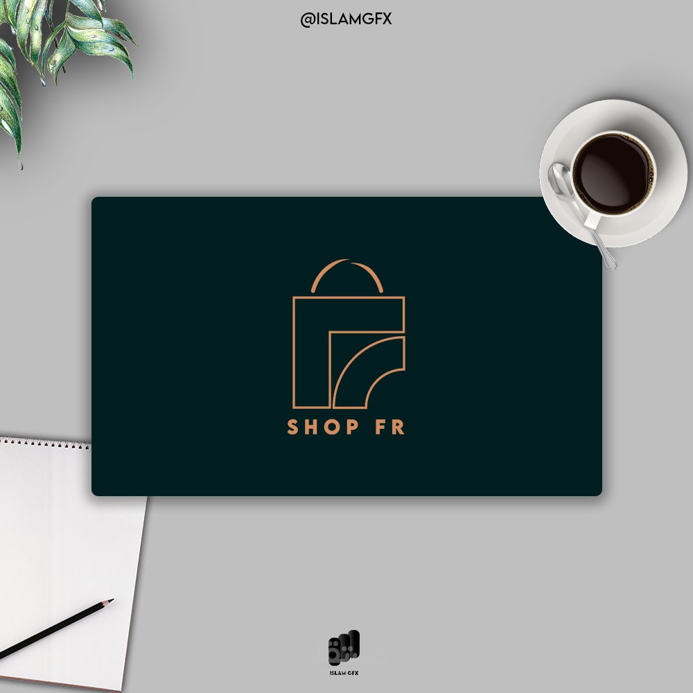 تصميم شعار ( محل بيع ملابس )