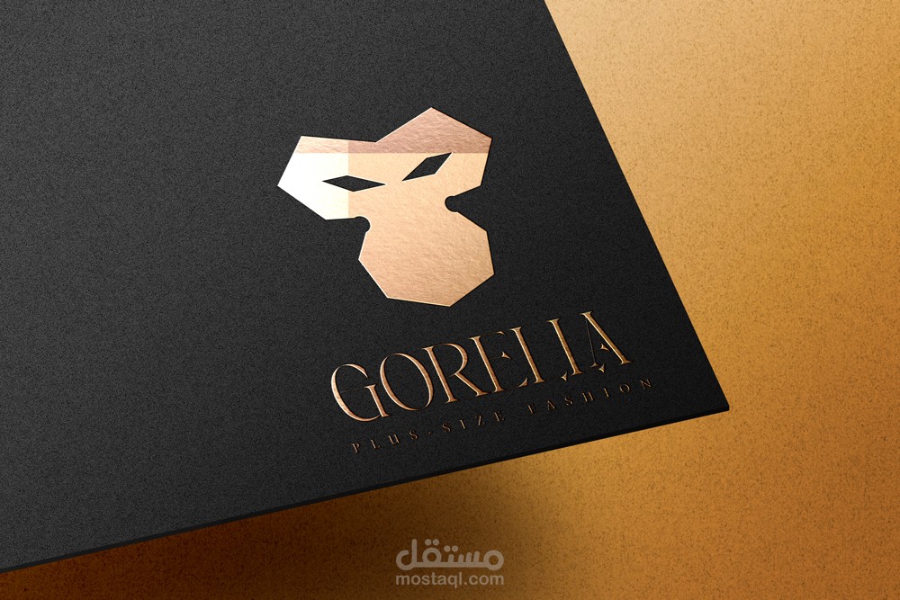 تصميم شعار ( محل لبيع ملابس لاصحاب الوزن الزائد )