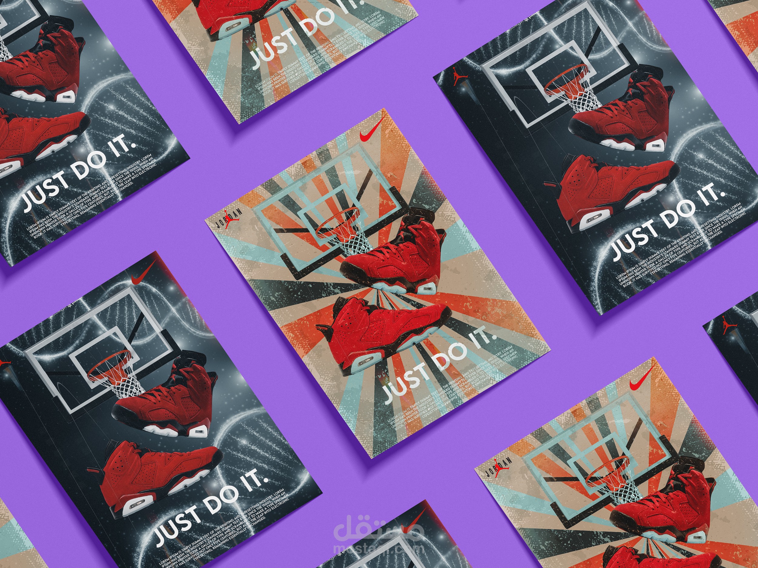 poster design - nike jordan