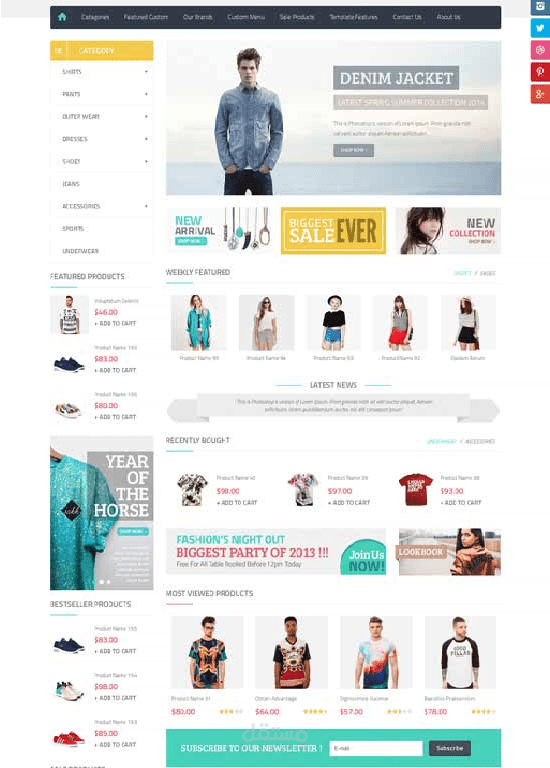 E-commerce Pure Code Project