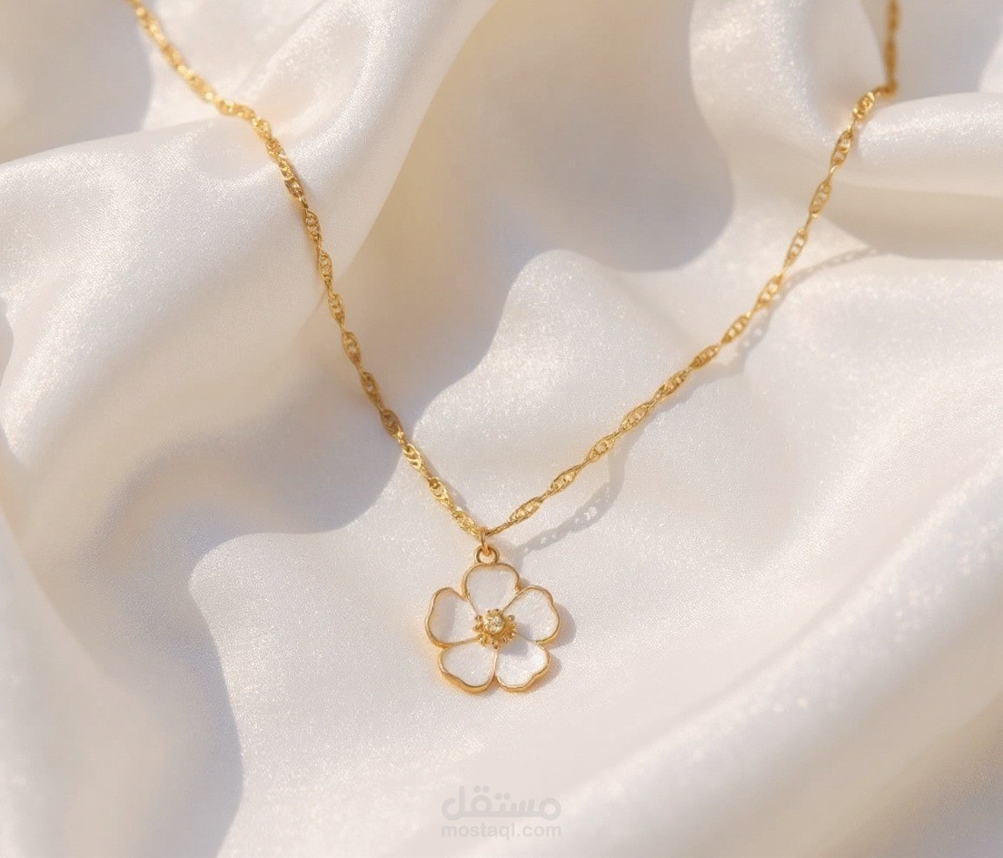 تمصميم صور مجوهرات بستخدام Ai