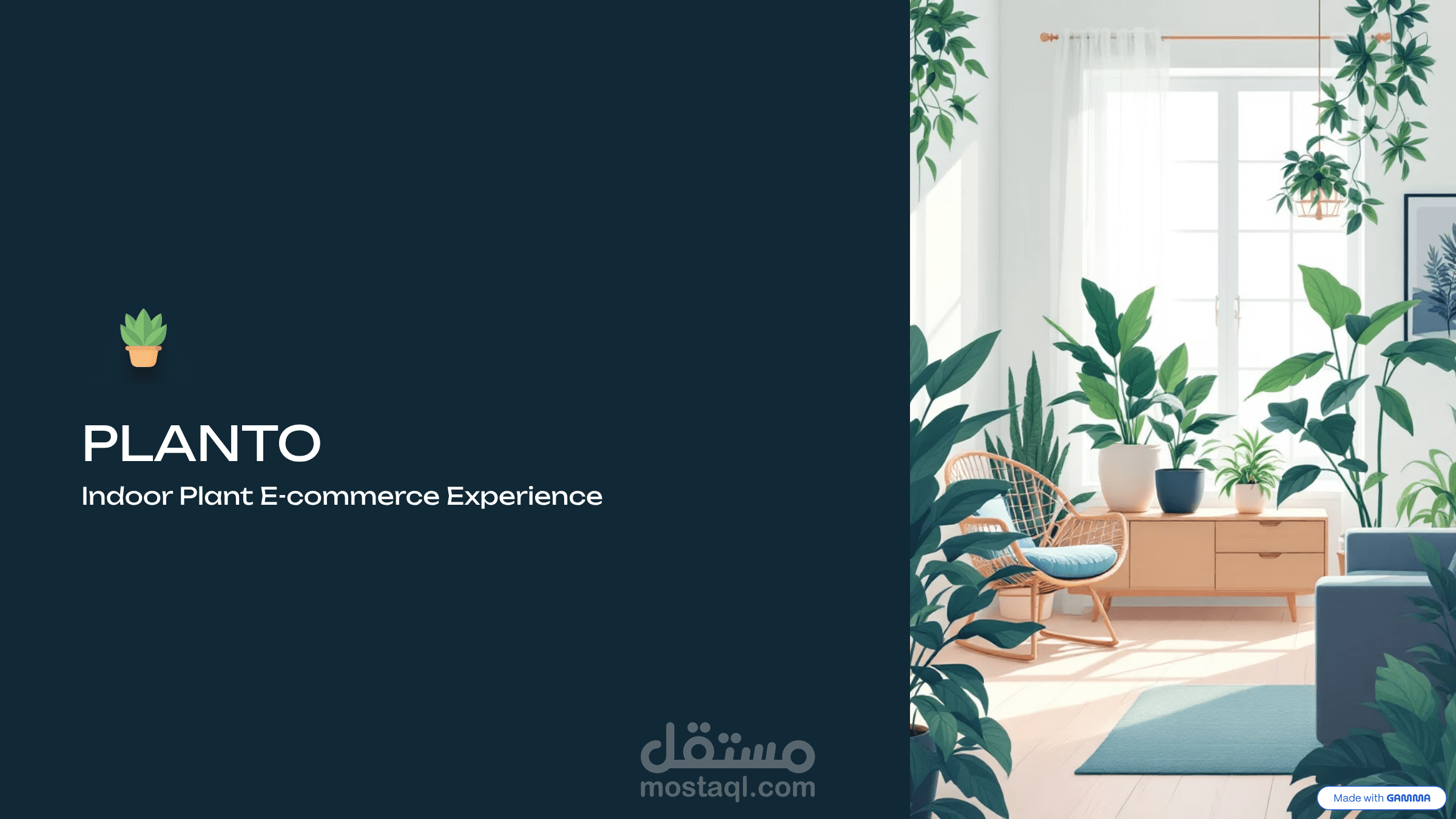 PLANTO - Indoor Plant E-commerce Website UX-UI Design