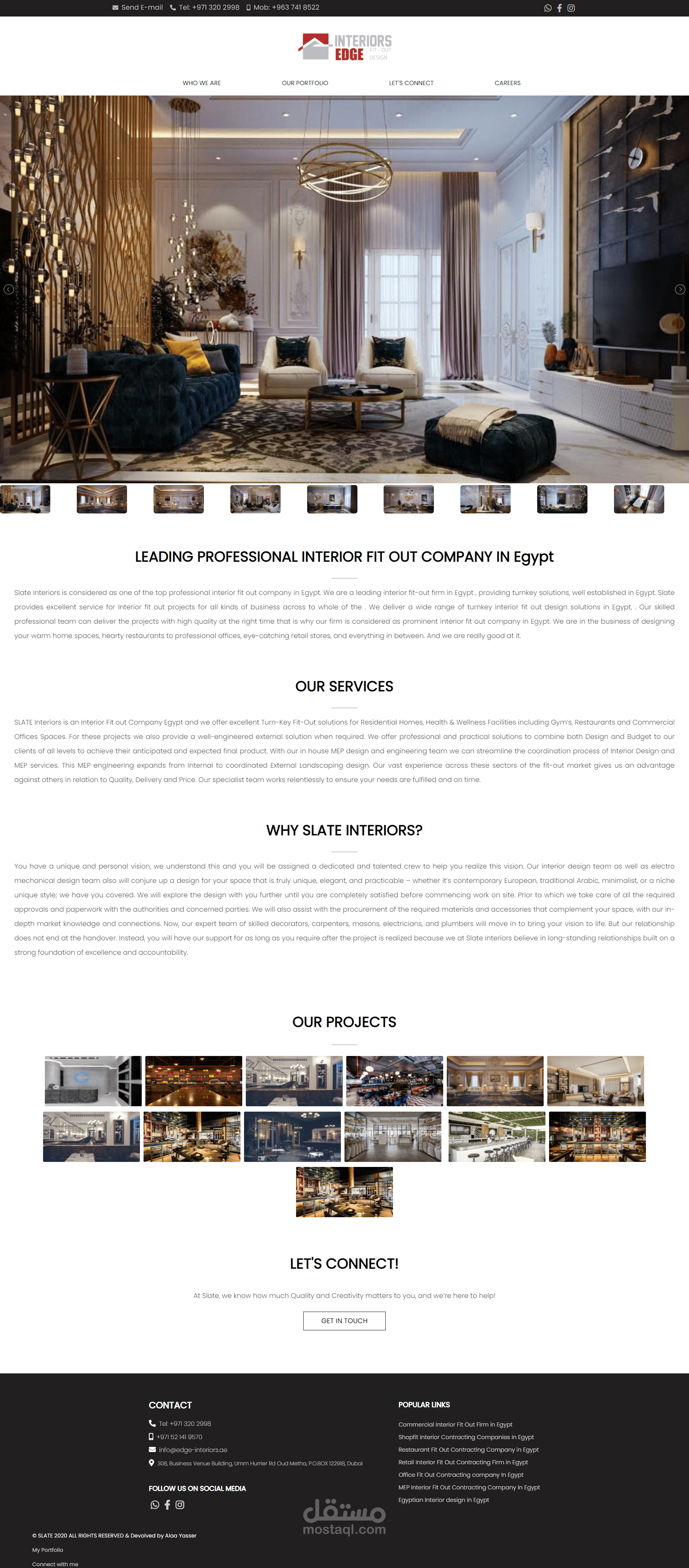 Interiors Website